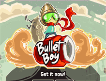 Tablet Screenshot of bulletboygame.com